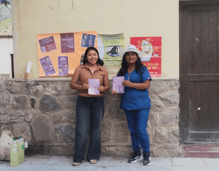 Promoción y prevención en Volcán en el marco del Carnaval sin Violencias