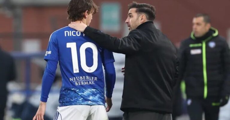 Nico Paz y el castigo que recibió de su DT en el Como