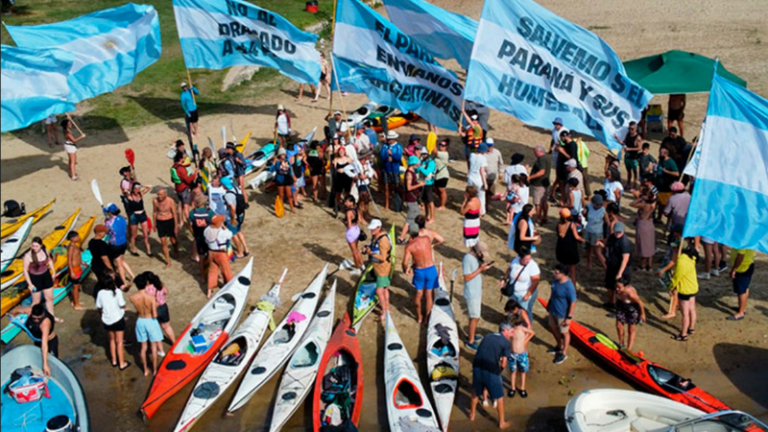 Desde el Chaco partirá la travesía Salvemos el Paraná que recorrerá 800 kilómetros