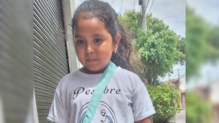 Buscan intensamente a Kiara Belén Sofía Calisaya, una niña de 5 años de San Pedrito