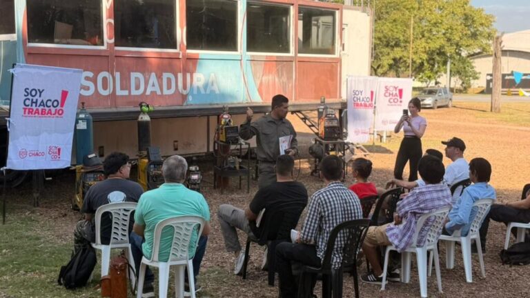 Comenzaron las capacitaciones en oficios a través de los talleres móviles