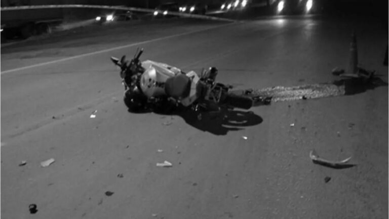 Una pareja terminó hospitalizada tras un violento choque en Perico