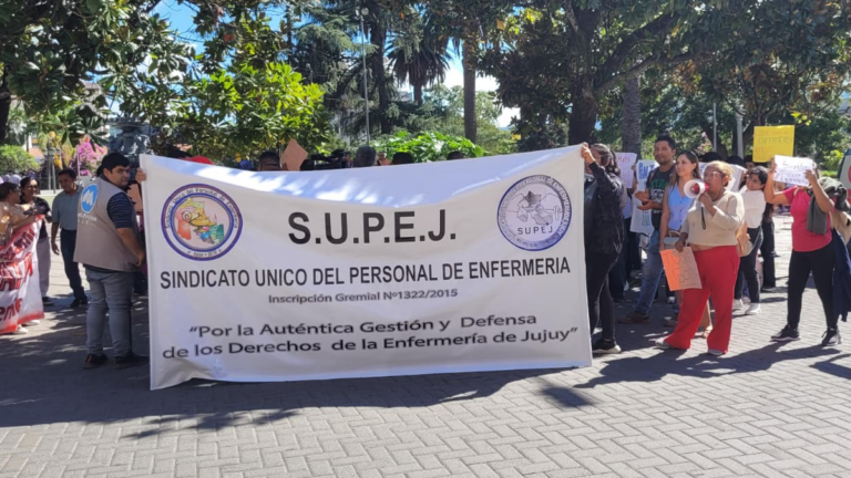 Fuerte reclamo de enfermeros en Jujuy: «El 50% trabaja en dos o tres lugares para subsistir»