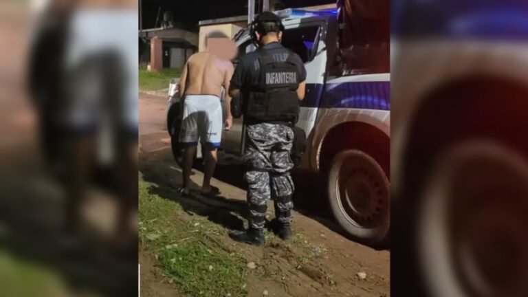 Golpeó a su padre y violó la libertad condicional: lo detuvieron en Libertador