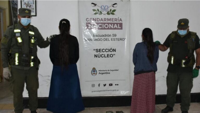 Salieron de Jujuy con cocaína y fueron detenidas en Santiago del Estero