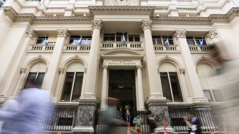Sede del Banco Central de la República Argentina en Buenos Aires