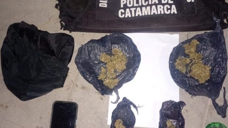 Operativo policial con droga secuestrada en Belén y Tinogasta