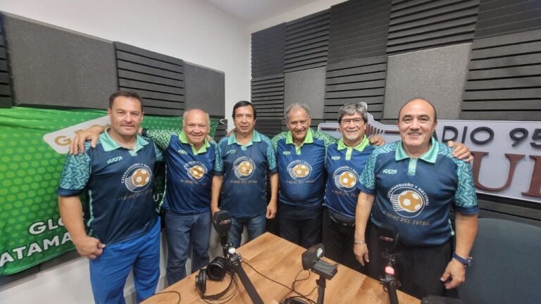 Víctor 'Chirola' Dumitru y Andrés Donato Chazarreta en una entrevista para GFCyN.