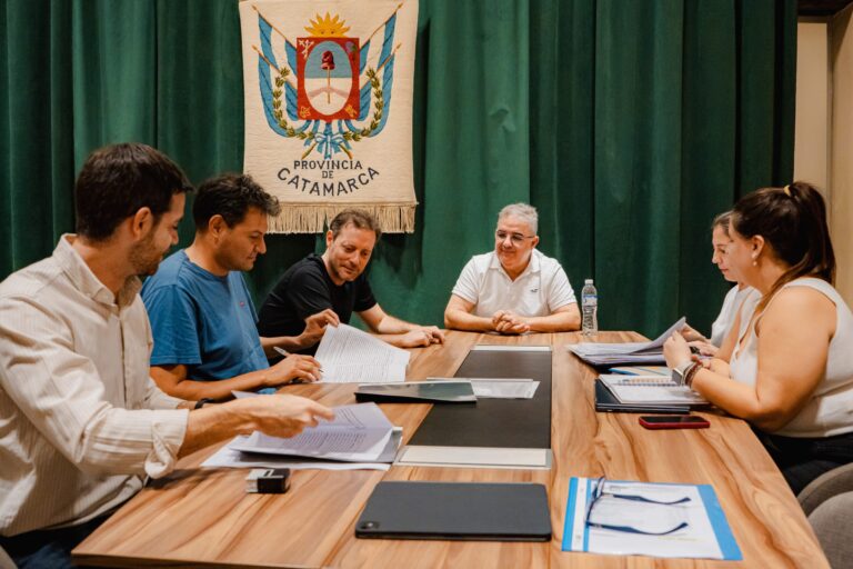 Firma de convenio de seguridad entre autoridades de Catamarca y Andalgalá
