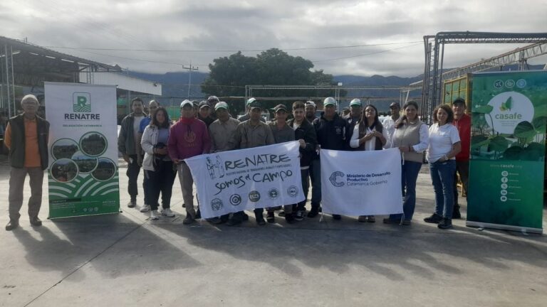 Capacitación del RENATRE sobre fitosanitarios en Catamarca