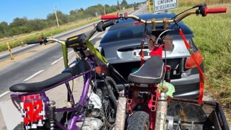 Operativo de control vial de la Policía de Catamarca en la Ruta Nacional 38