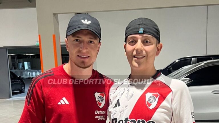 Niño catamarqueño Tomás Carrizo en su lucha oncológica y encuentro con River Plate