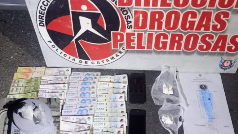 Operativo policial en Avenida Gobernador Rodríguez con detenidos y droga secuestrada