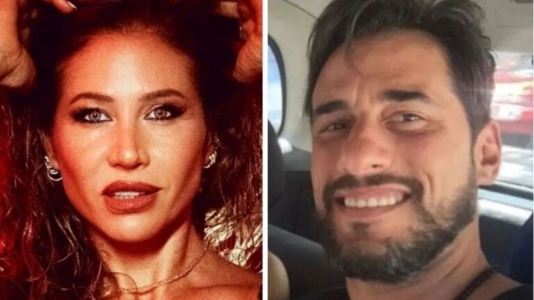 Adabel Guerrero y Martín Lamela en un evento público