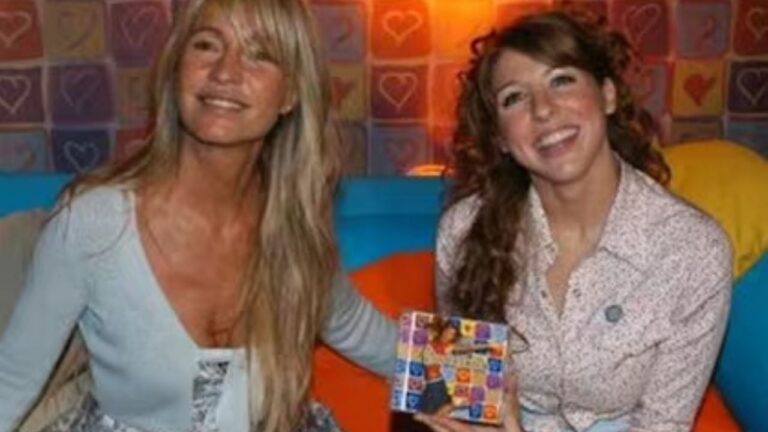 Cris Morena durante la presentación de Margarita