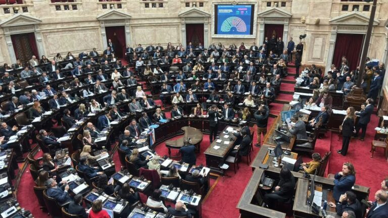 Sesión de la Cámara de Diputados
