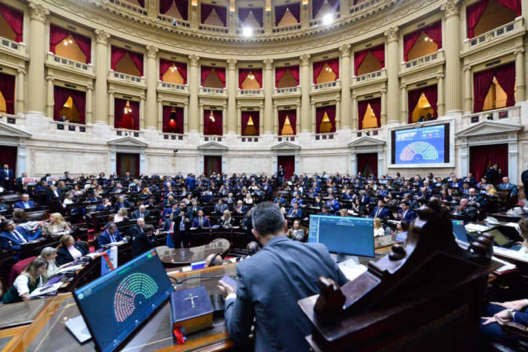 Sesión de la Cámara de Diputados de la Nación