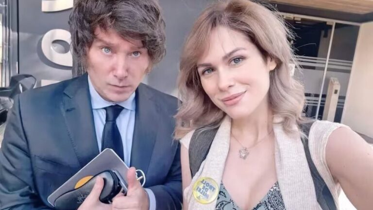 Emanuel Danann y Lilia Lemoine en una composición digital
