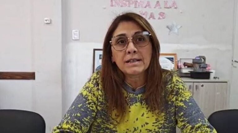 Ana Lagoria, secretaria de Salud de la Capital, en conferencia sobre falta de vacunas