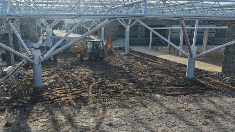 Obras en el Predio Ferial de Catamarca para la Fiesta del Poncho
