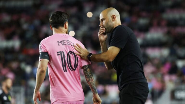 Javier Mascherano en un evento en México
