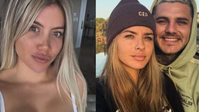 Mauro Icardi y la China Suárez en redes sociales