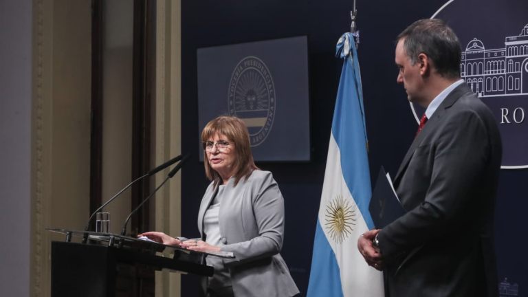Patricia Bullrich en el Senado