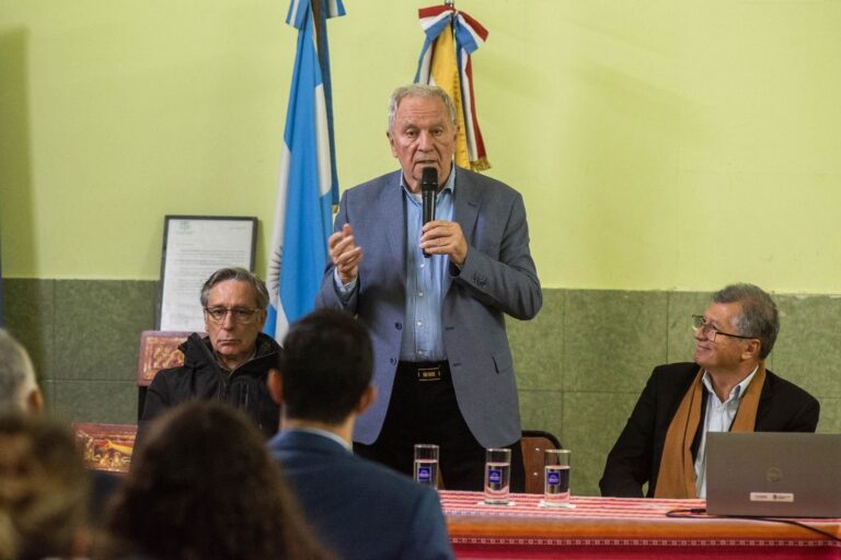 Acto de apertura del programa El Senado en la Escuela en el Colegio Quintana