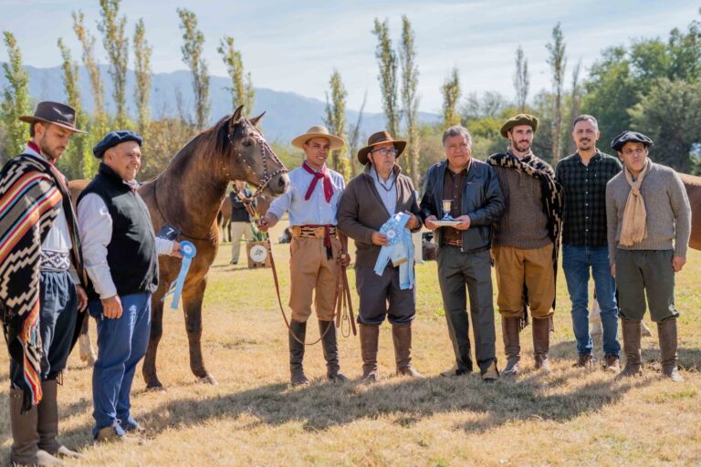 Acto de cierre de la Expo Rural Catamarca en Nueva Coneta