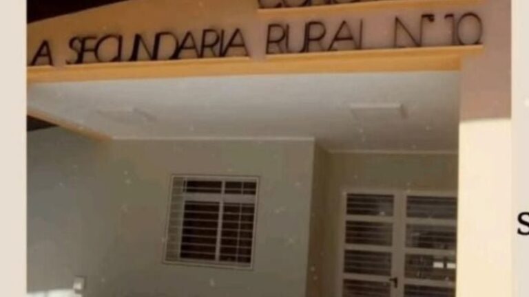 Estudiantes de la Escuela Secundaria Rural N°10 de Concepción