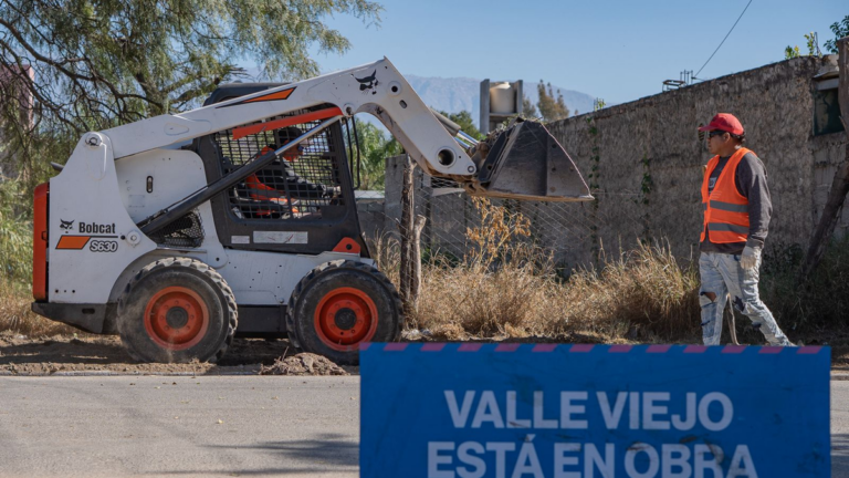 Obra de ampliación de red cloacal en barrio Nueva Ilusión, Santa Rosa