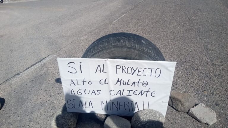 Corte en ruta nacional Nº40 en Belén por proyecto minero Aguas Calientes