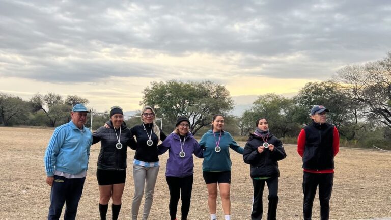Corredores en la 4ta fecha del Campeonato Provincial de Cross Country y Aventura en Valle Viejo