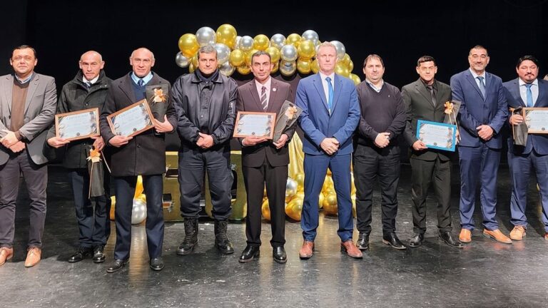 Acto por el 50° aniversario de la División Investigaciones de la Policía de Catamarca en el Complejo Cultural Urbano Girardi