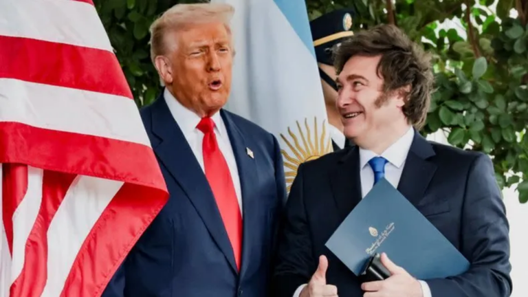 Bandera de Argentina y Estados Unidos juntas