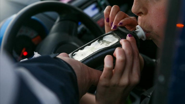 Control de alcoholemia en acceso al Predio Ferial durante la Fiesta del Poncho