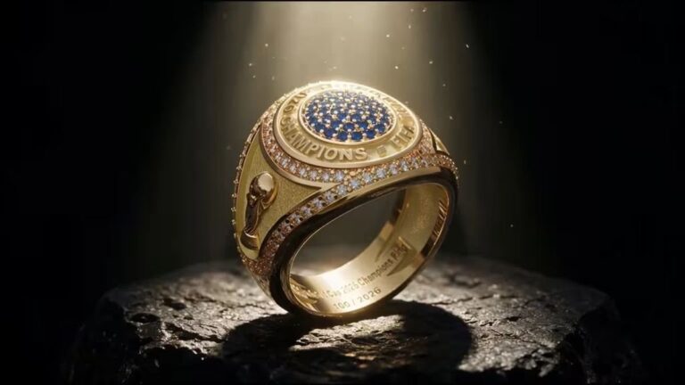 Anillos personalizados de la Copa Mundial de la FIFA 2026