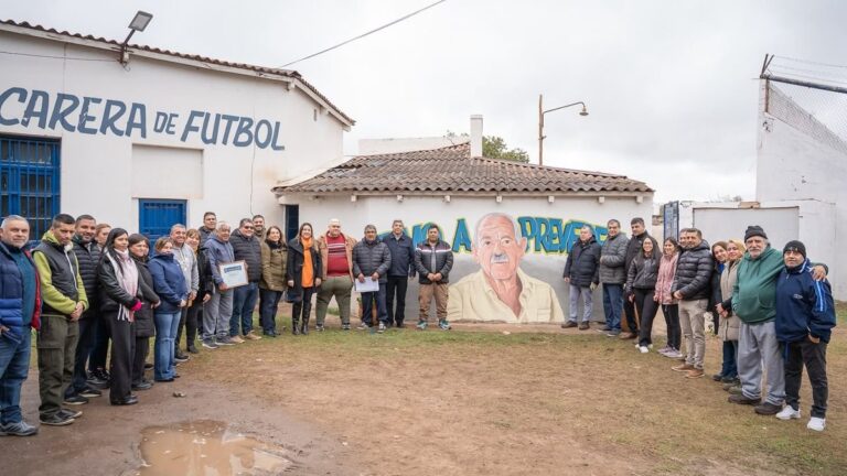Acto por el 93° aniversario de la Liga Chacarera de Fútbol en Valle Viejo
