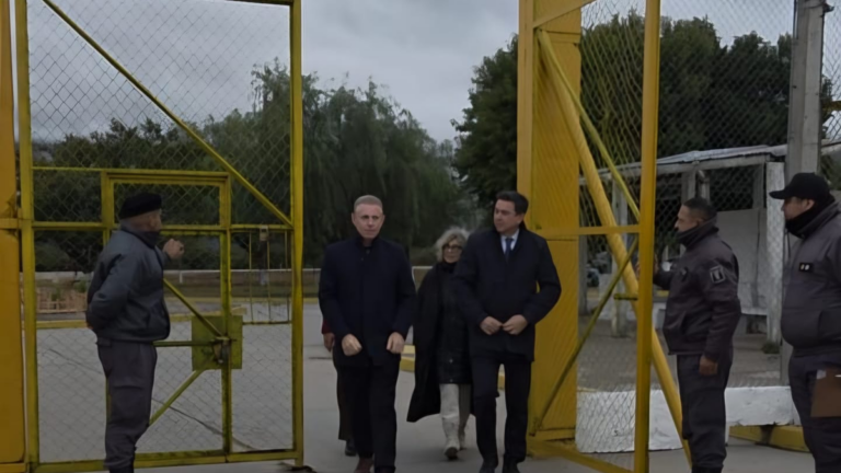 Delegación del Ministerio Público durante visita anual al Servicio Penitenciario Provincial en Catamarca