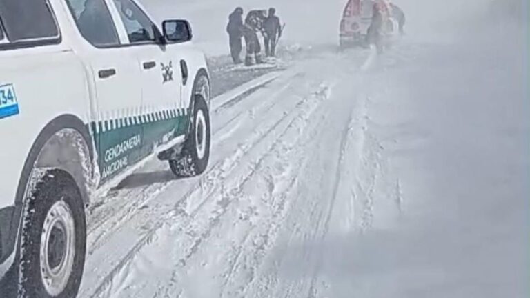 Operativo de rescate en la Puna catamarqueña por temporal de nieve