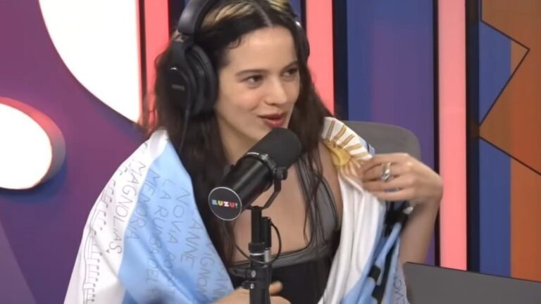 Rosalía disculpas Instagram bandera argentina