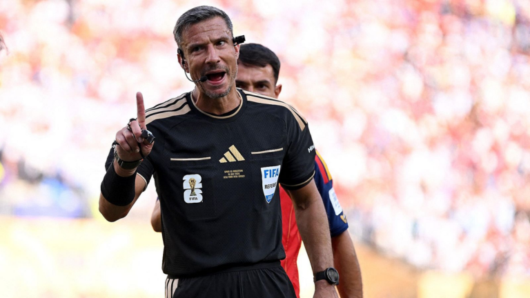 Slavko Vincic durante la final del Mundial 2026