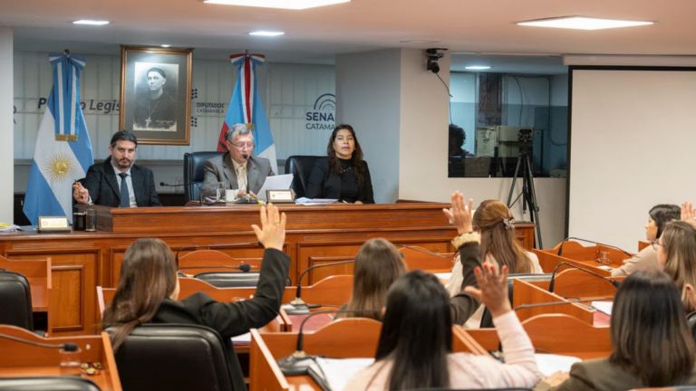 Sesión del Senado de Catamarca