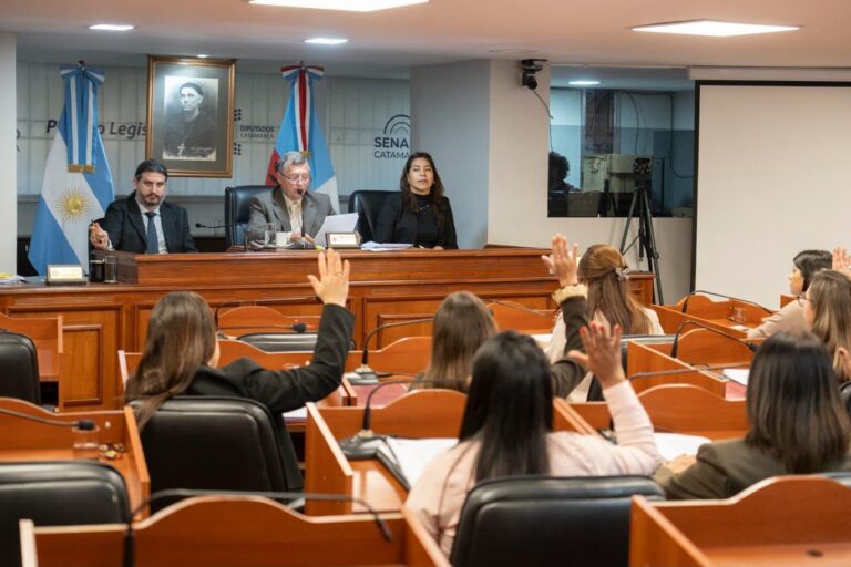 Senado de Catamarca en sesión ordinaria