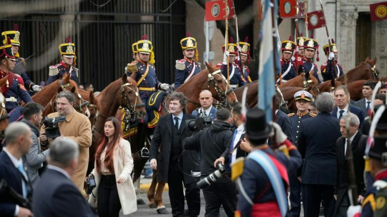 Presidente Javier Milei en Tedeum 9 de julio