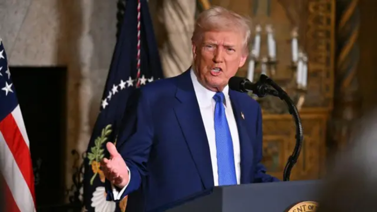 Donald Trump durante una entrevista en Fox News