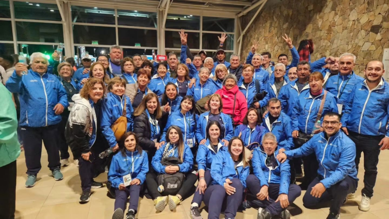 Competencia de adultos mayores en los Juegos Evita 2026