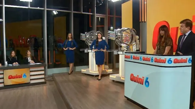 Boleto del Quini 6 con números ganadores