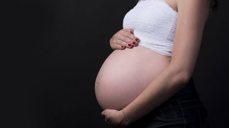 Embarazada en consulta médica en la Maternidad Provincial de Catamarca
