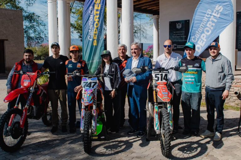 Lanzamiento oficial de la quinta fecha del Campeonato Argentino de Motocross en Casa de Gobierno